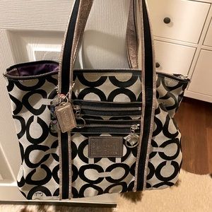 Coach Black Tote